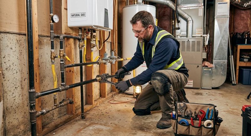 Gas Line Repair in Fredericksburg, VA