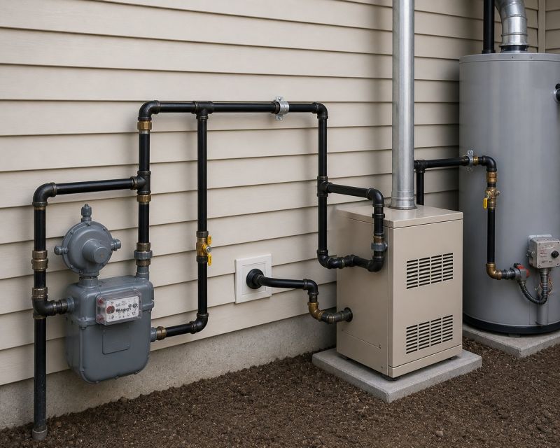 Gas Pipe Installation in Austin, TX
