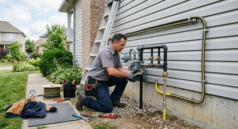 Gas Plumbing Repair in Fredericksburg, VA