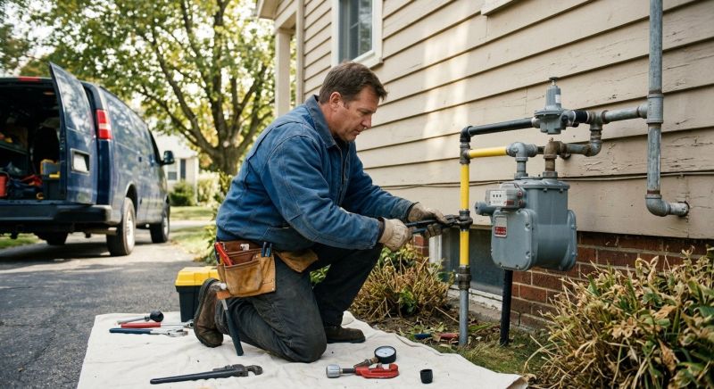 Home Gas Line Installation in Annapolis, MD