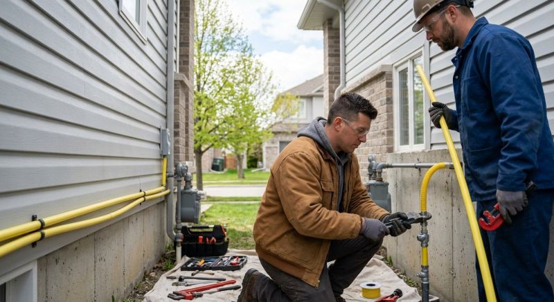Natural Gas Line Installation in Columbus, OH